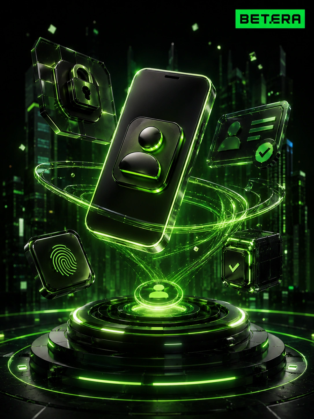 Безопасная верификация аккаунта Betera через смартфон